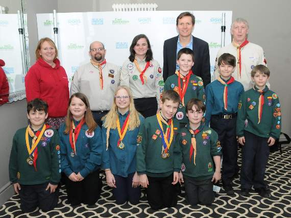 Scouting archers hit awards target