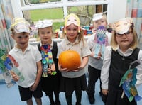 Pupils' harvest boost for food bank