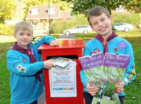 Scouting for festive cards in Fernhurst and Liphook