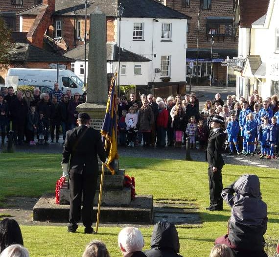 Clanfield, Horndean and Liss Remembrance services