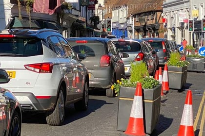 Farnham gridlock: Downing Street planters ‘are not the problem’