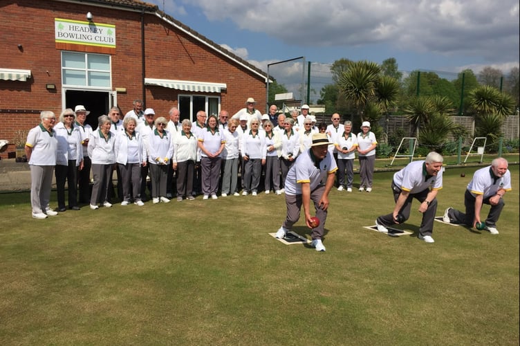 Headley Bowls Opening of Green 2022