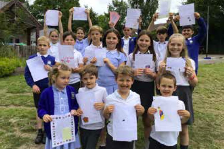 Selborne Primary School pupils wrote a letter or a poem to the Queen for her Platinum Jubilee.