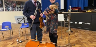 Puppy from Beech charity Dogs for Autism enjoys classical music 