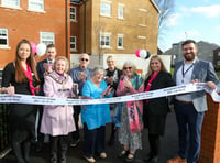 Alton town mayor Cllr Ginny Boxall opens retirement development