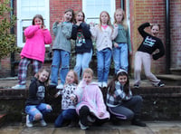 Highfield and Brookham pupils break rules to raise £1,100 for charity