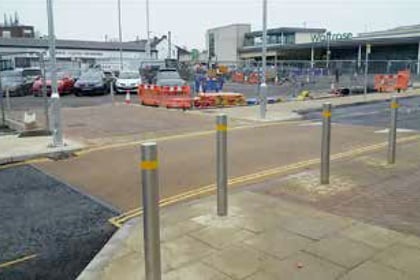 Alton station’s forecourt upgrade steaming ahead