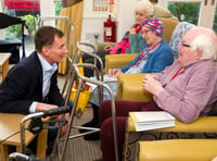 Jeremy Hunt pressed for more social care funding on Haslemere visit