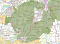 Find out which parts of Waverley could be included in the Surrey Hills