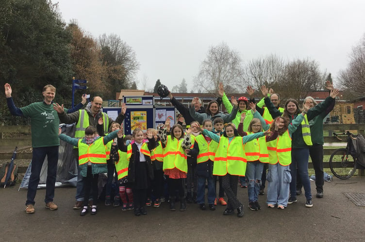 St Bart’s Pupil Parliament made active travel one of its key priorities at the start of the spring term