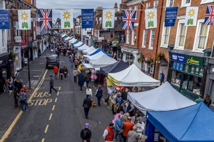 Farnham's West Street to close for antiques market this Sunday
