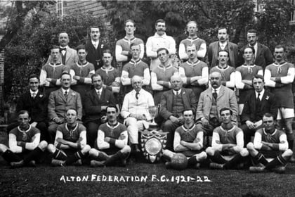 Looking back on a winning season for Alton footballers 100 years ago