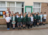 Children's Alton guide book on display in town hall