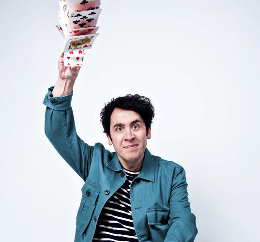 Award winning comedy magician Pete Firman