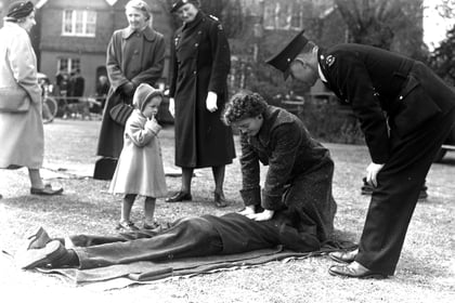 An 'emergency' at Gostrey Meadow in the days before CPR and defibs