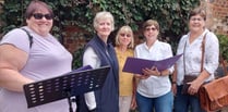 Choir gets Lion & Lamb Yard dancing with impromptu concert