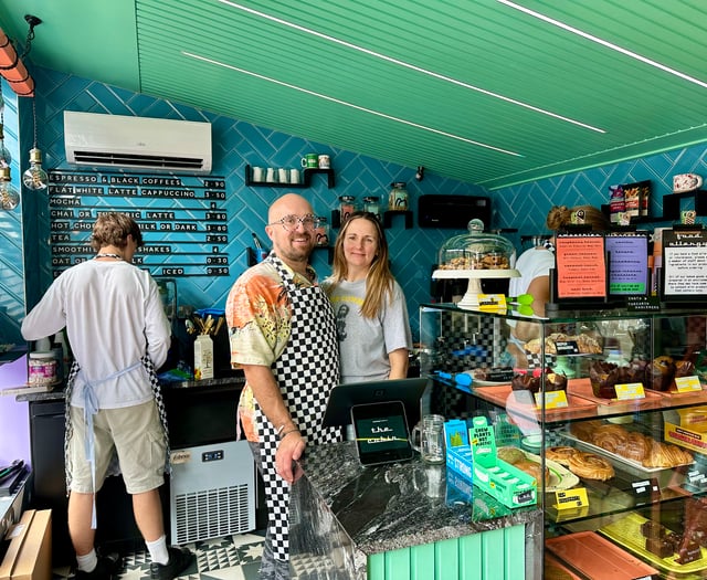 The Cabin coffee bar opens its doors just outside Haslemere station