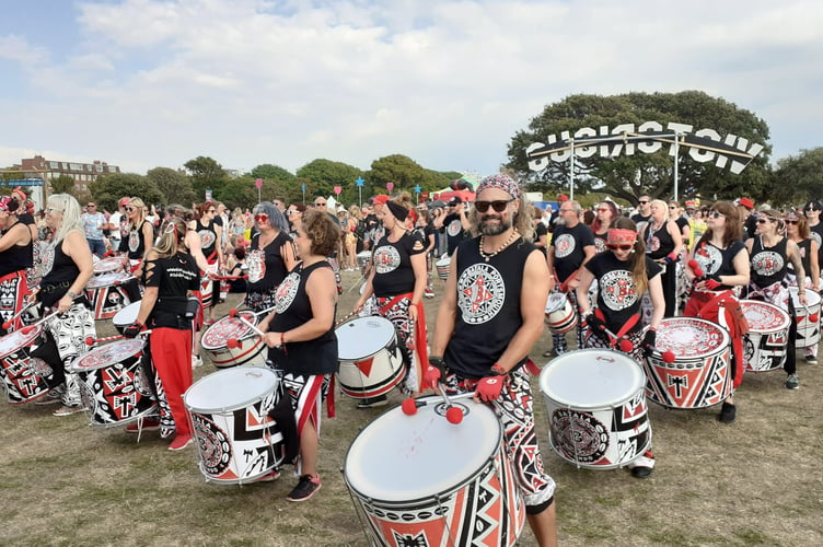 Batala Portsmouth will bring Brazilian Samba rhythm to Liphook Carnival this weekend