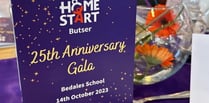 HomeStart 25th Anniversary Gala was a £10k fundraising triumph