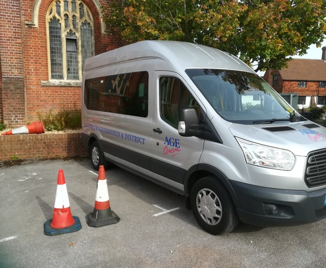 Age Concern Petersfield puts out call for volunteer minibus drivers