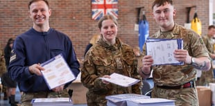 Christmas boxes for Odiham children with parents serving overseas