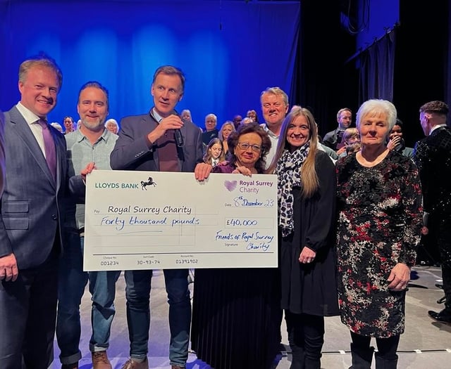 Choirs help raise £40,000 for Royal Surrey's new cancer centre