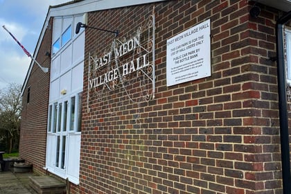 Online fundraising campaign launched for East Meon village hall revamp