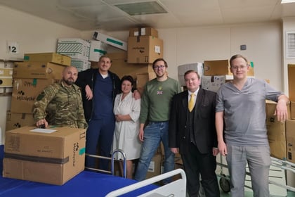 UK Friends of Ukraine delivers medical supplies to Ukraine hospitals