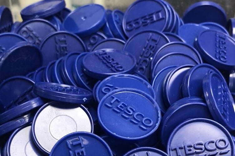 Tesco Blue Tokens