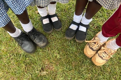 Liphook residents rally to give Kenyan children school shoes