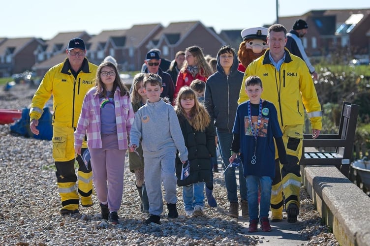 Nathan Jones 200 mile RNLI walk