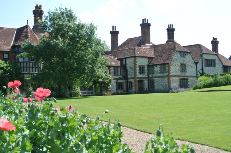 Gilbert White's House and Museum pictured in the summer