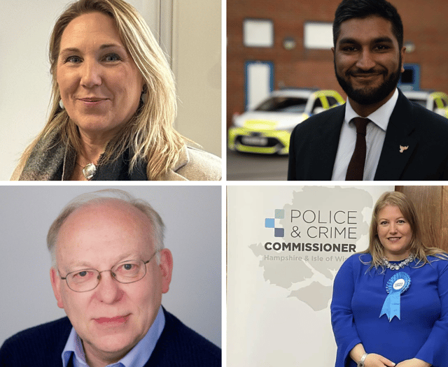 The four hopefuls seeking to become the Hampshire police commissioner