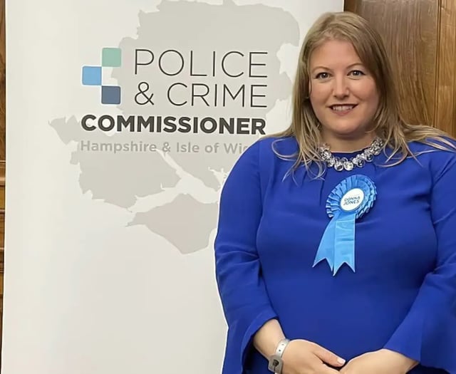 Conservatives' Donna Jones emphatically re-elected Hampshire PCC