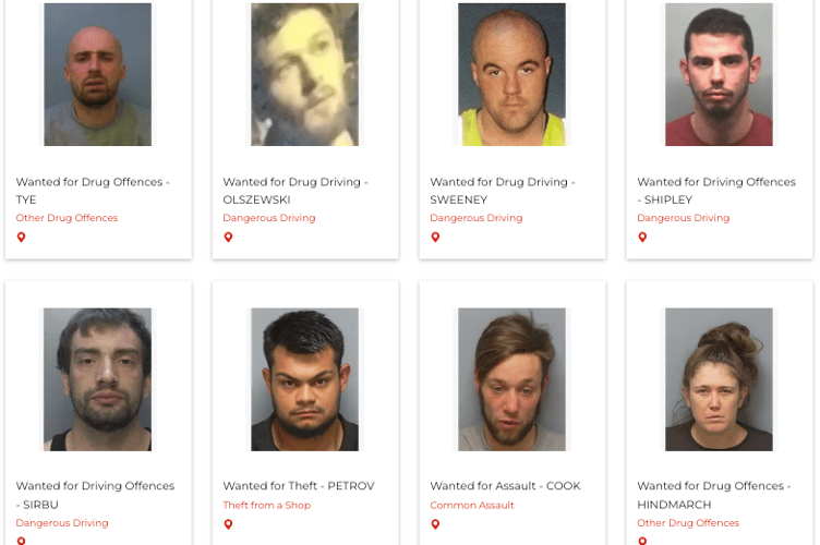 Crimestoppers has uploaded a gallery of Hampshire's Most Wanted to its website https://crimestoppers-uk.org/give-information/most-wanted