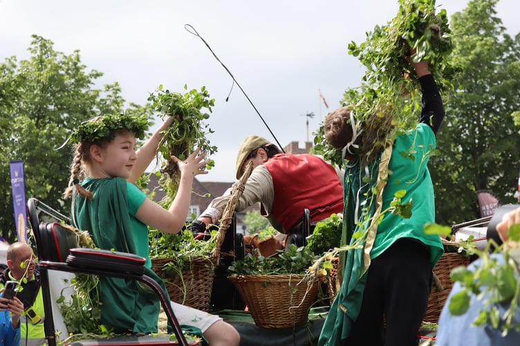 Alresford Watercress King and Queen