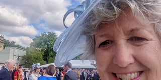 Volunteers attend royal garden party