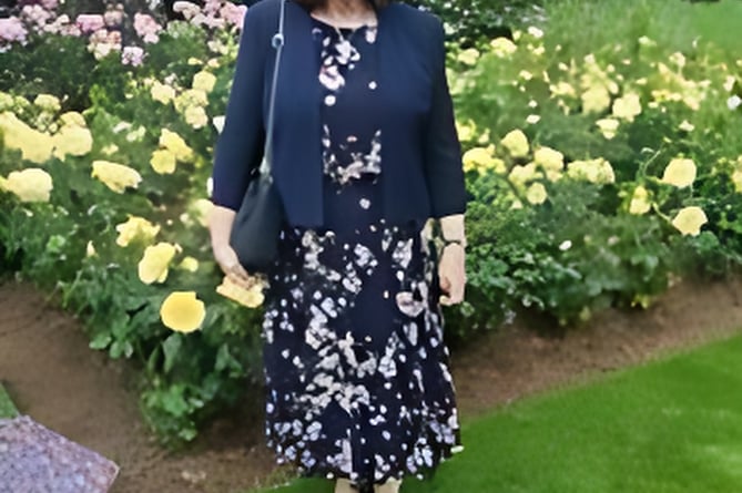 Jane attends the garden party