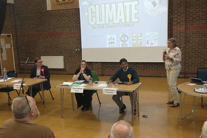 Climate concerns front and centre at Liphook Hustings