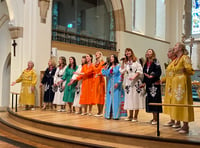 Dancing in the aisles as Ukrainian choir dazzle at church fundraiser