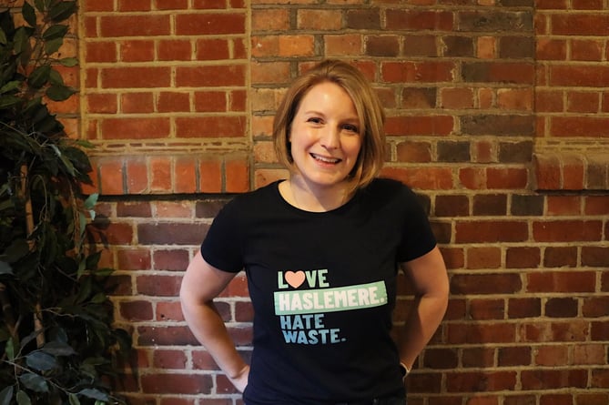 Victoria Page, founder of Love Haslemere, Hate Waste