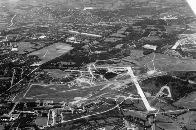 PEEPS Vintage Farnboro Aerial Shot