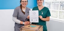 Vets win prizes as practice awarded green accolade