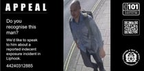 Police release CCTV image following indecent exposure in Liphook