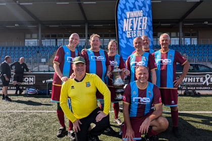 Farnham Town Flares exit the FA Walking Football Cup