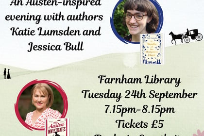 An Austen-inspired evening at Farnham Library 