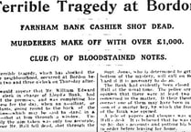 Peeps into the Past: Black day in Bordon as cashier killed in robbery