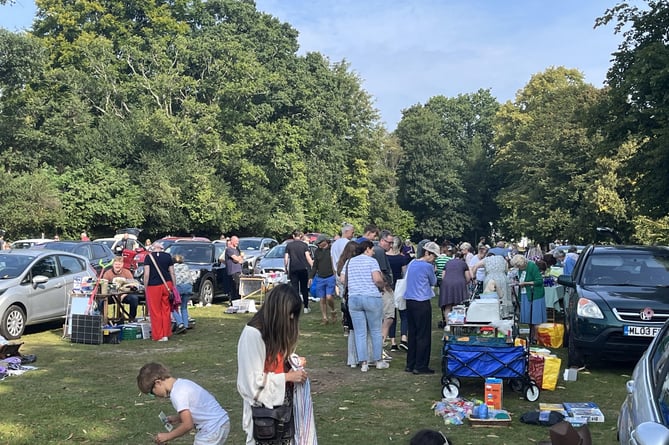 Lion Green becomes a bargain battle for car boot sellers and buyers