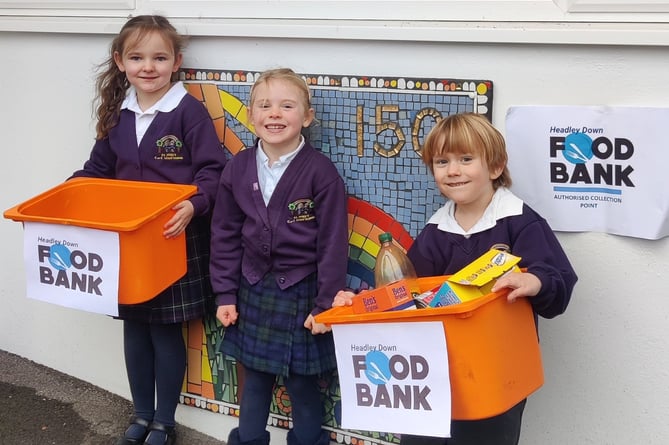 St John's Infant School Churt Headley Food Bank