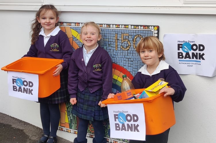 St John's Infant School Churt Headley Food Bank